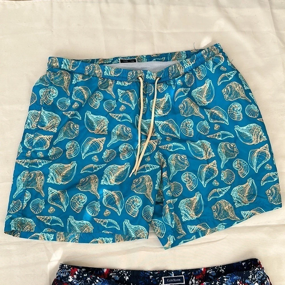 Club Room *TWO* XXL Design Swim Trunks